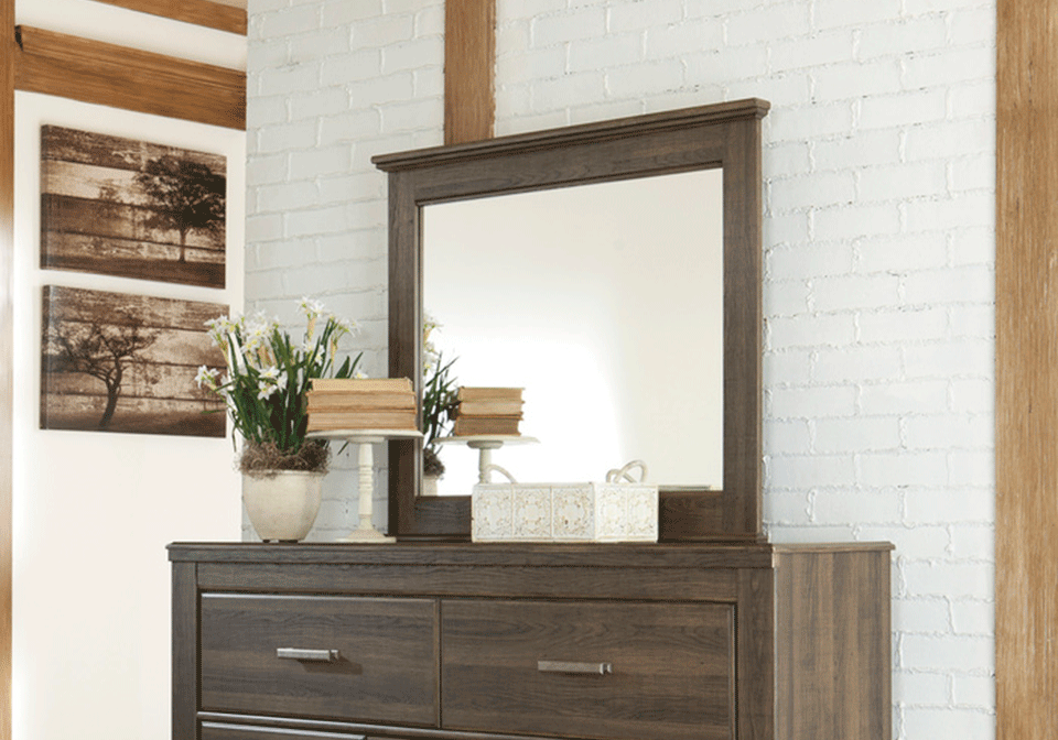 Juararo Dark Brown Mirror