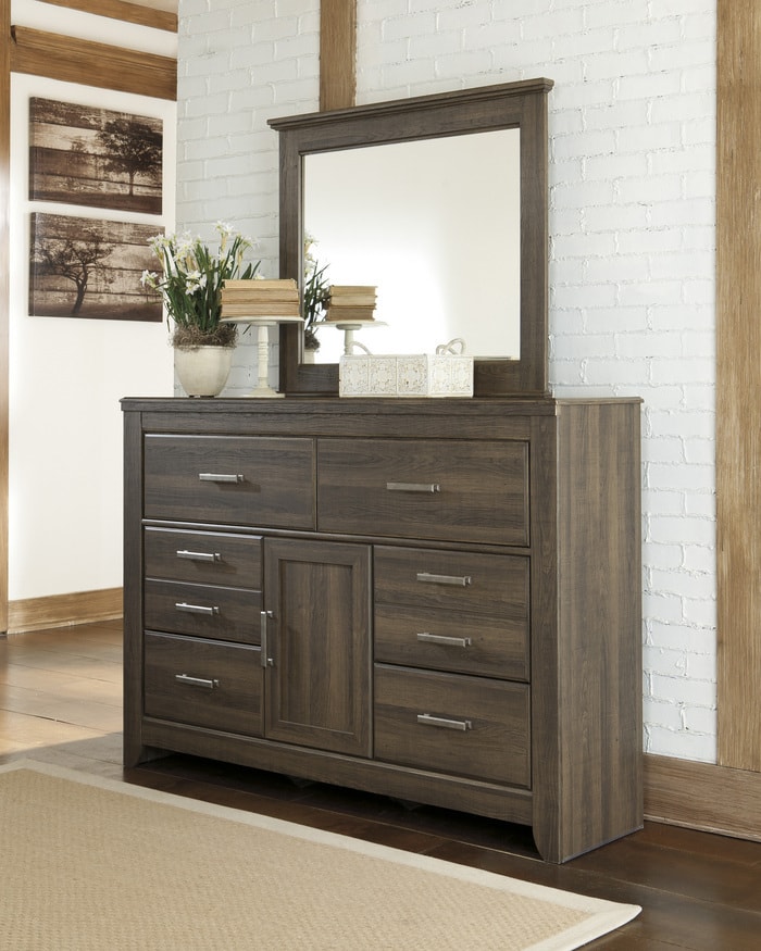 Alternative view of Juararo Dark Brown Mirror