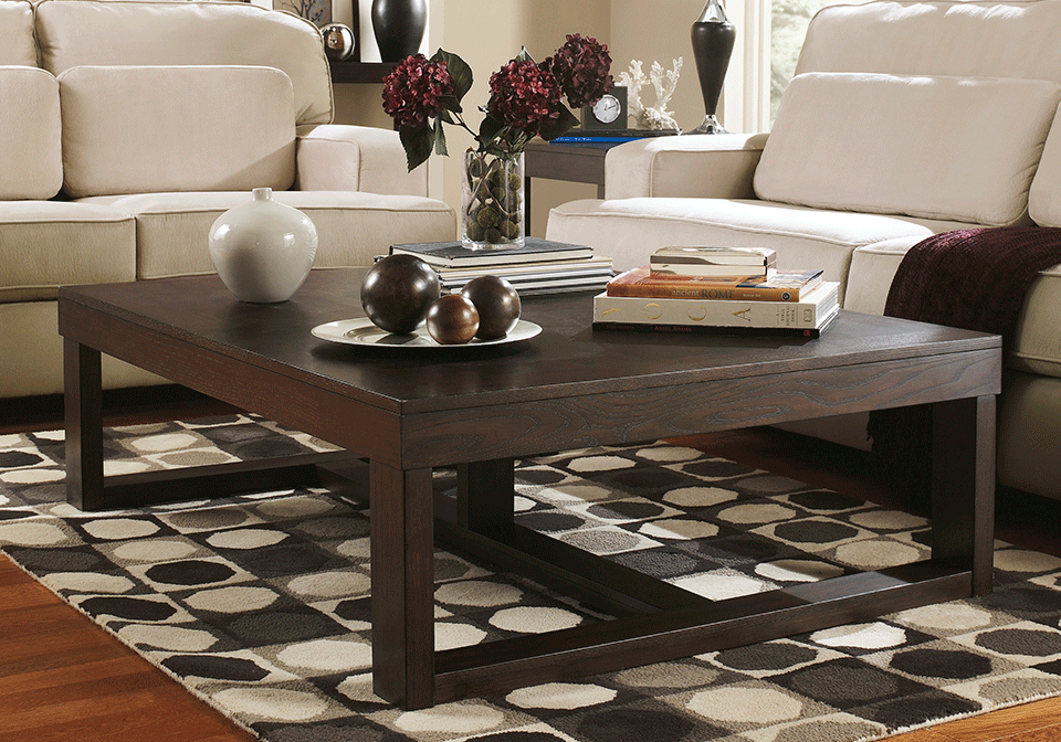 Watson Dark Brown Cocktail Table