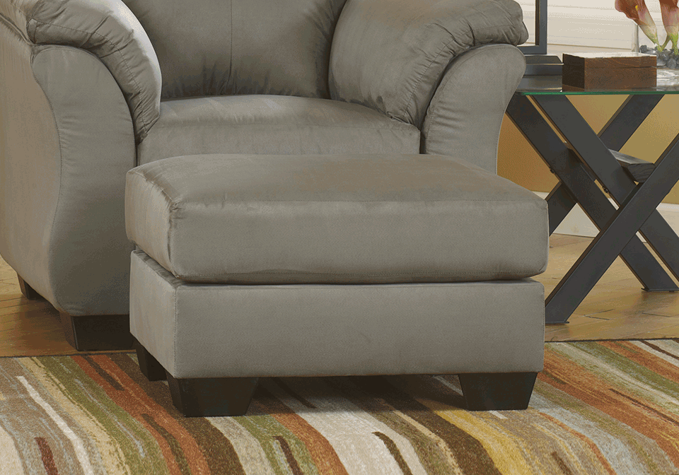 Darcy Cobblestone Ottoman