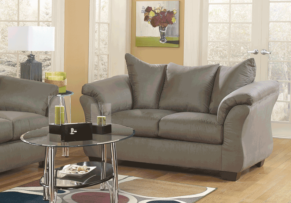 Darcy Cobblestone Loveseat