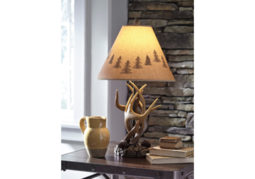 Derek Brown Poly Table Lamp Set (2/Cn)