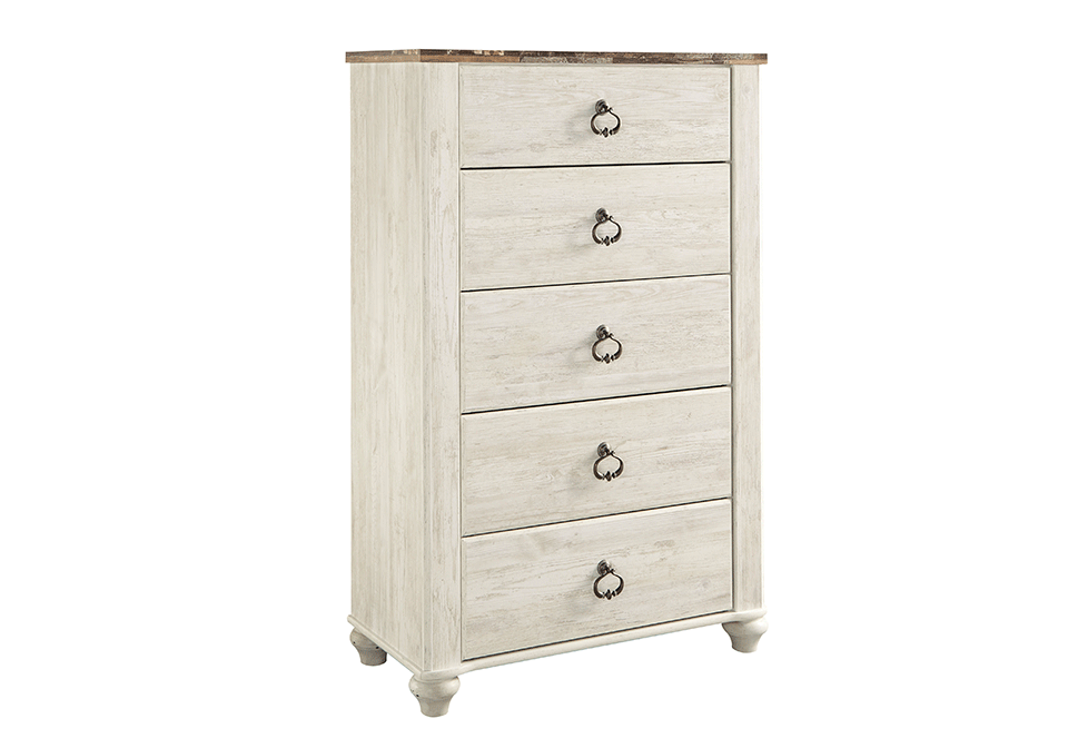 Alternative view of Willowton Whitewash Chest