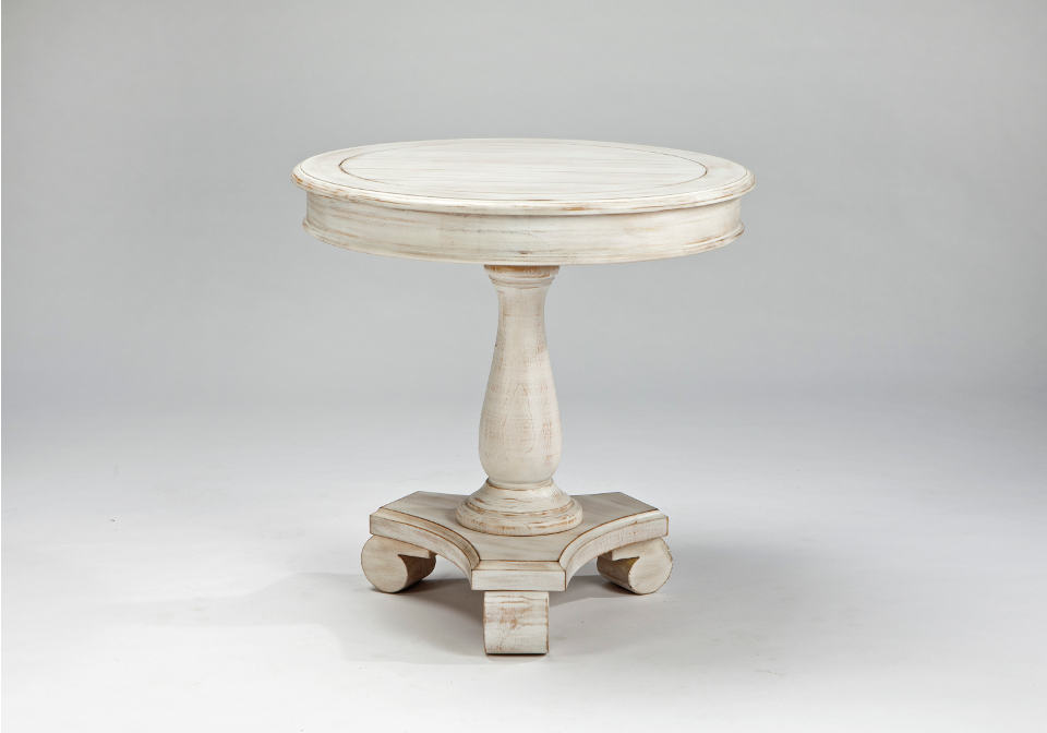 Alternative view of Mirimyn White Round Accent Table