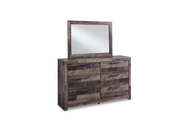 Derekson Multi-Gray Queen Panel Bedroom Set - Image 3