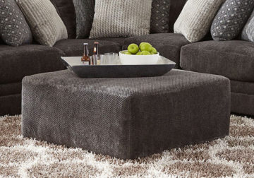 Mammoth Smoke Ottoman