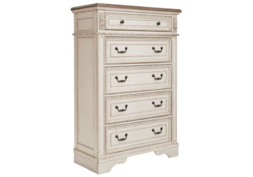 Alternative view of Realyn Two-Tone 5-Drawer Chest