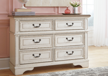 Realyn Two-Tone Youth Dresser