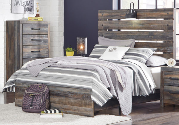 Drystan Multi Full Panel Bedroom Set - Image 2