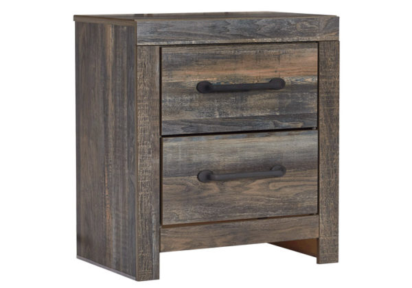 Drystan Multi Two-Drawer Nightstand - Image 2