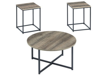 Alternative view of Wadeworth Two-Tone 3Pc. Occasional Table Set