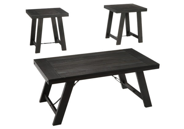 Noorbrook Black 3Pc. Occasional Set - Image 2