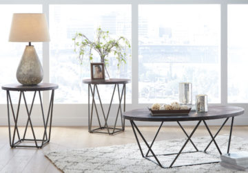 Neimhurst Dark Brown 3Pc. Occasional Set