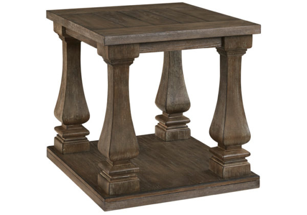 Johnelle Gray Rectangular End Table - Image 2