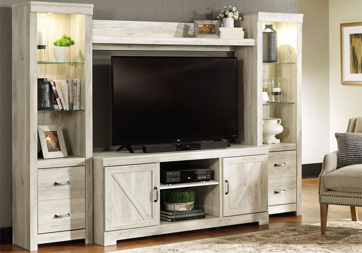 Bellaby 4-Piece Entertainment Center