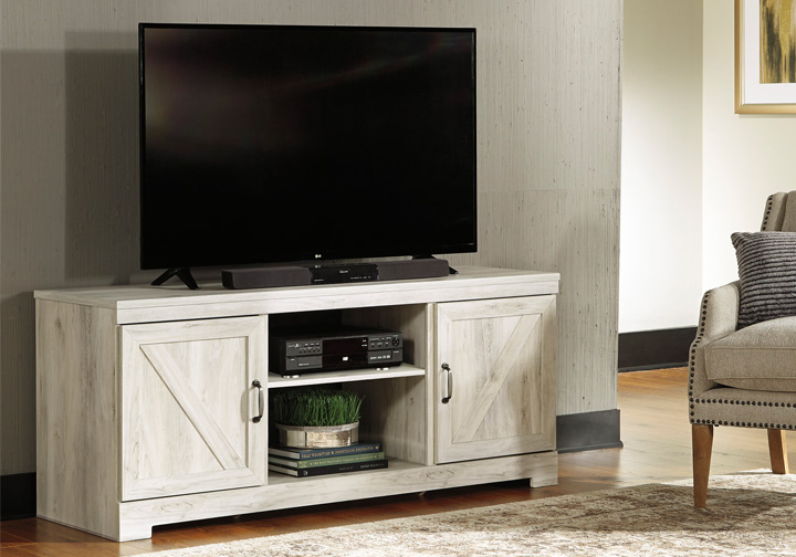 Bellaby White TV Stand