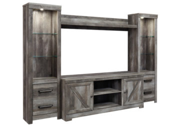 Alternative view of Wynnlow 4-Piece Entertainment Center
