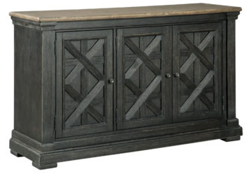 Alternative view of Tyler Creek Two-Tone Black Dining Room Server