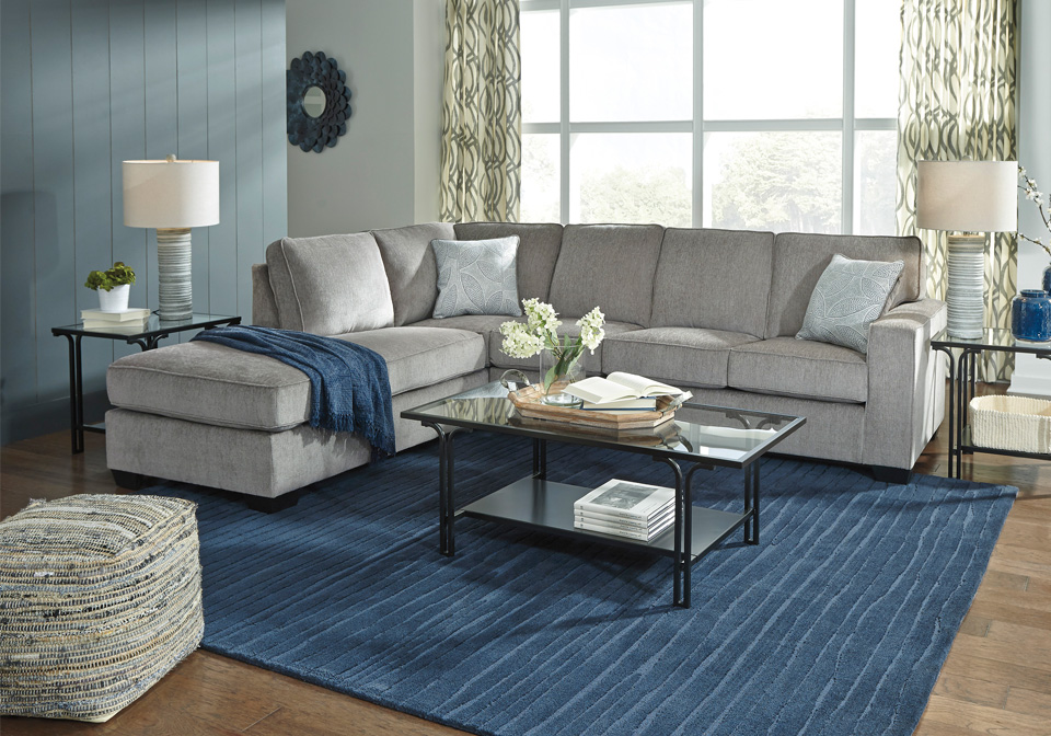 Altari Alloy 2pc LAF Chaise Sectional