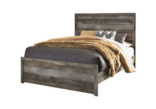 Wynnlow Gray Queen Panel Bed - Image 2