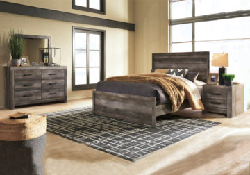 Wynnlow Gray Queen Panel Bedroom Set