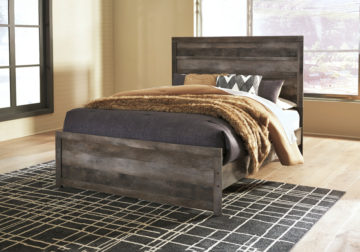 Alternative view of Wynnlow Gray Queen Panel Bedroom Set