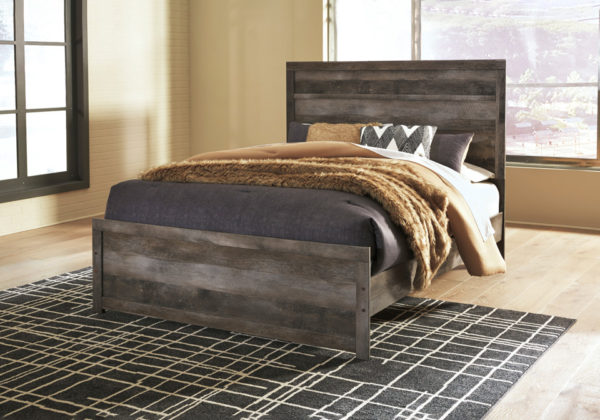 Wynnlow Gray Queen Panel Bedroom Set - Image 2