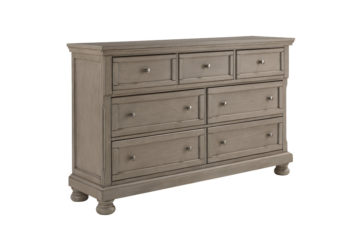 Alternative view of Lettner Light Gray Dresser