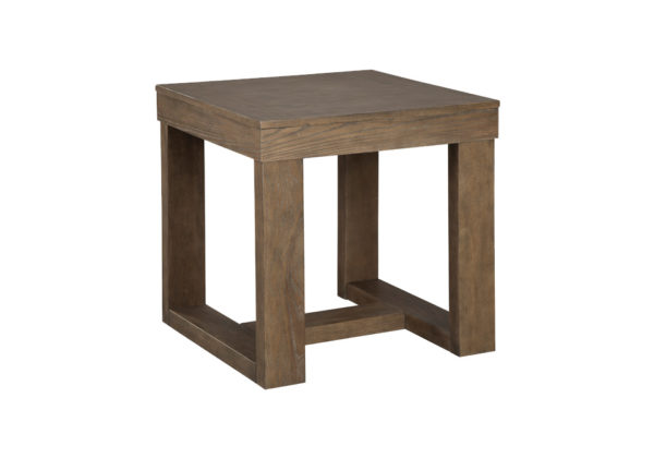 Cariton Gray Square End Table - Image 2
