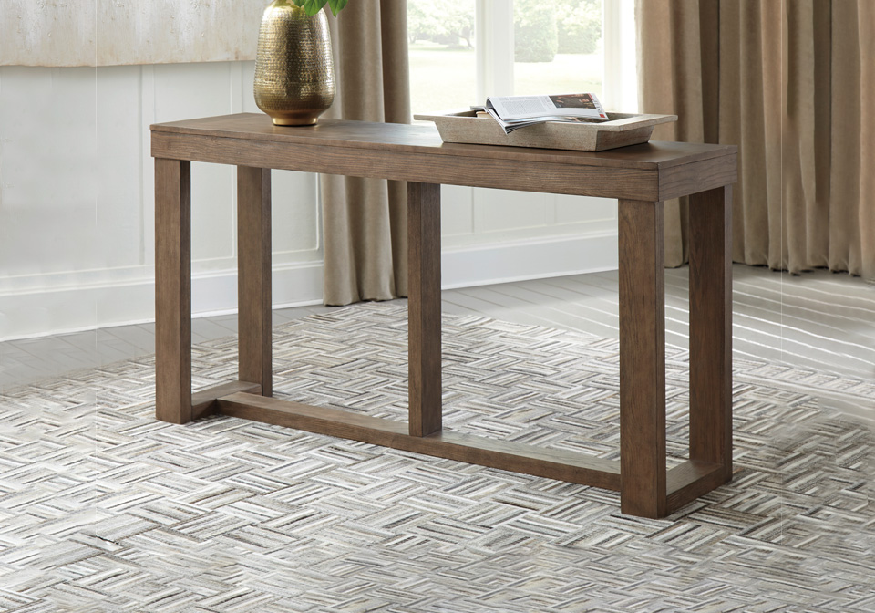 Cariton Gray Sofa Table