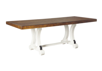 Alternative view of Valebeck Two-Tone Dining Room Table