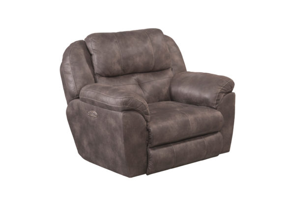 Ferrington Dusk Power Lay Flat Recliner w/ Power Headrest - Image 2