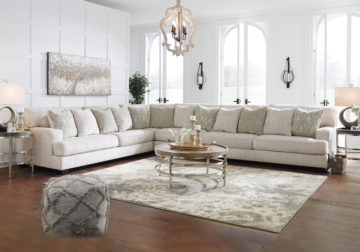 Rawcliffe Parchment 4PC. Sectional