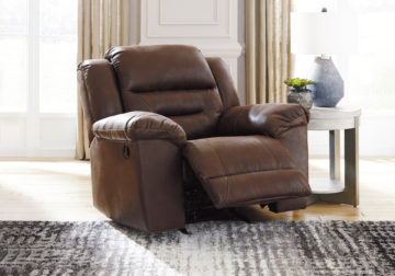 Alternative view of Stoneland Chocolate Rocker Recliner