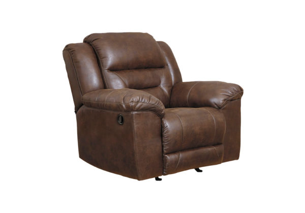 Stoneland Chocolate Rocker Recliner - Image 3