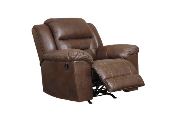 Stoneland Chocolate Rocker Recliner - Image 4