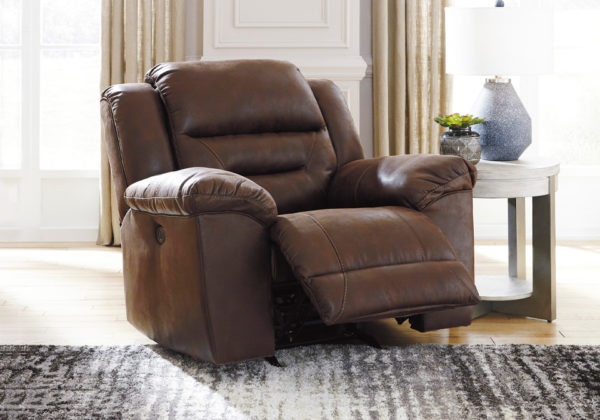 Stoneland Chocolate Power Rocker Recliner - Image 2