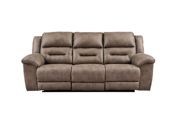 Stoneland Fossil Reclining Sofa Set - Image 3