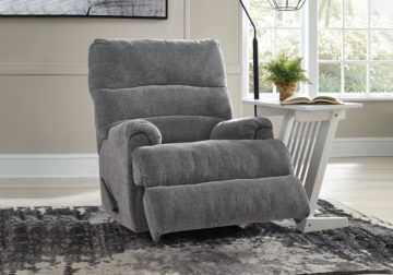 Alternative view of Man Fort Graphite Rocker Recliner