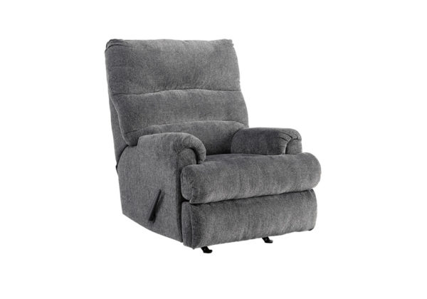 Man Fort Graphite Rocker Recliner - Image 3