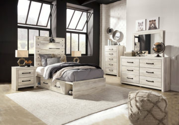 Cambeck Twin 4 Drawer Side Storage Bedroom Set