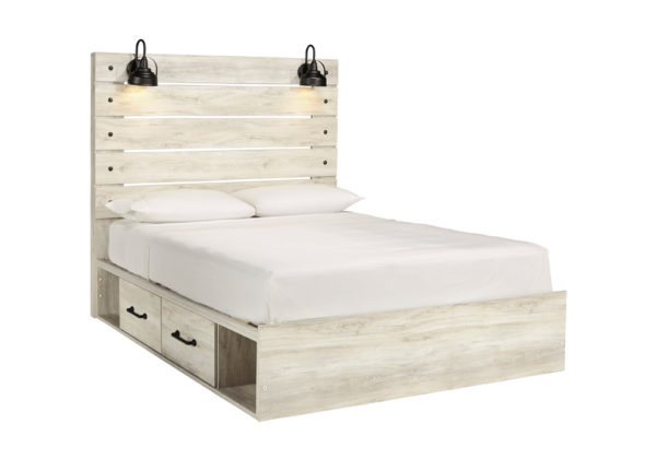 Cambeck Queen 4 Drawer Side Storage Bed - Image 3