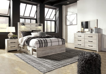 Cambeck Queen 4 Drawer Side Storage Bedroom Set