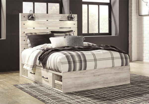 Cambeck Queen 4 Drawer Side Storage Bedroom Set - Image 2