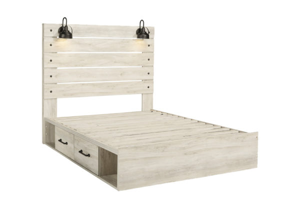 Cambeck Queen 4 Drawer Side Storage Bed - Image 4