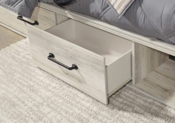 Alternative view of Cambeck Full 4 Drawer Side Storage Bed
