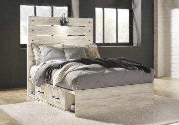 Alternative view of Cambeck Full 4 Drawer Side Storage Bedroom Set
