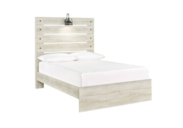 Cambeck Whitewash Full Panel Bed - Image 2