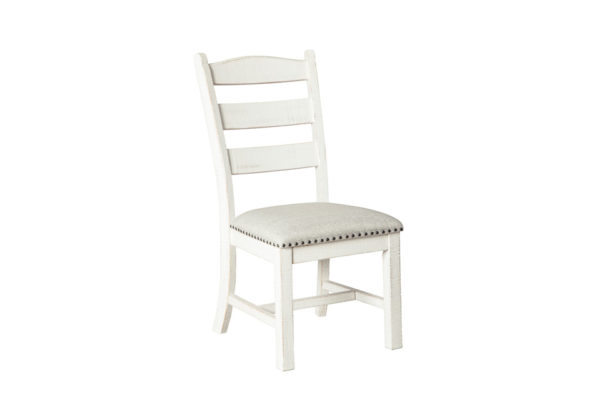 Valebeck White Dining Upholstered Chair - Image 3
