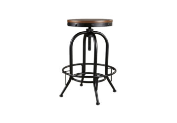 Alternative view of Valebeck Two-Tone Tall Swivel Barstool